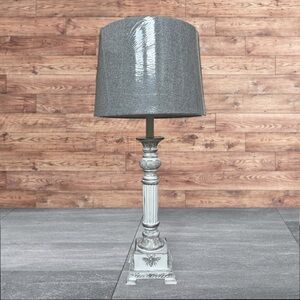 Elegant Gray Table Lamp